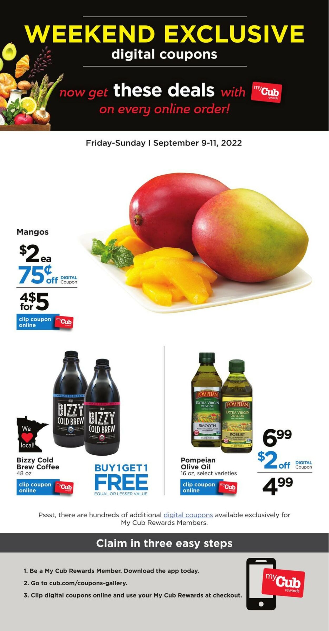 Catalogue Cub Foods from 09/09/2022