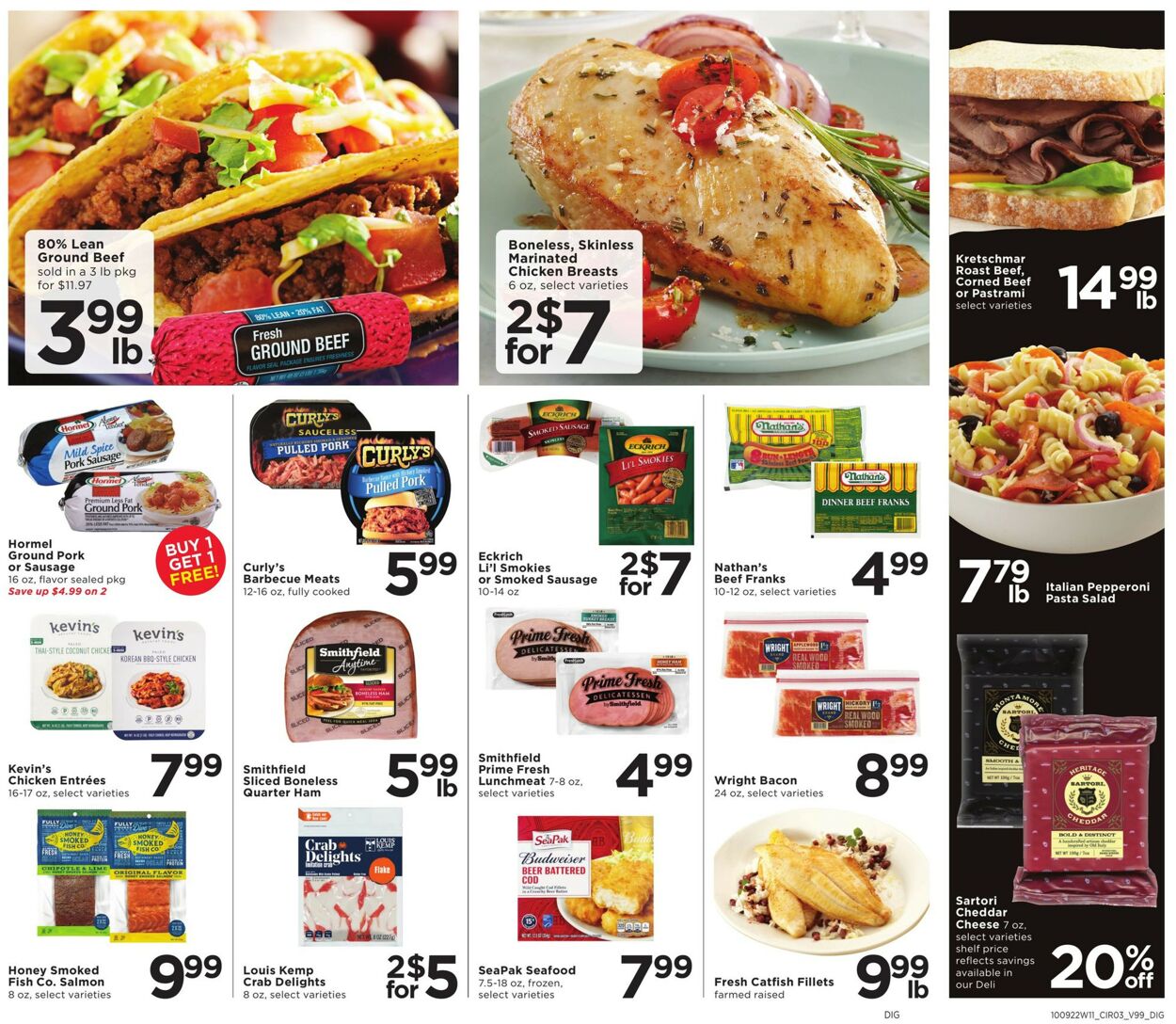 Catalogue Cub Foods from 10/09/2022
