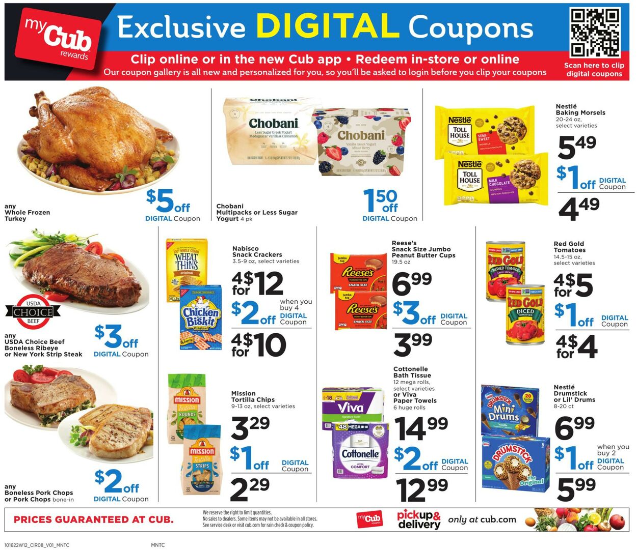 Catalogue Cub Foods from 10/16/2022