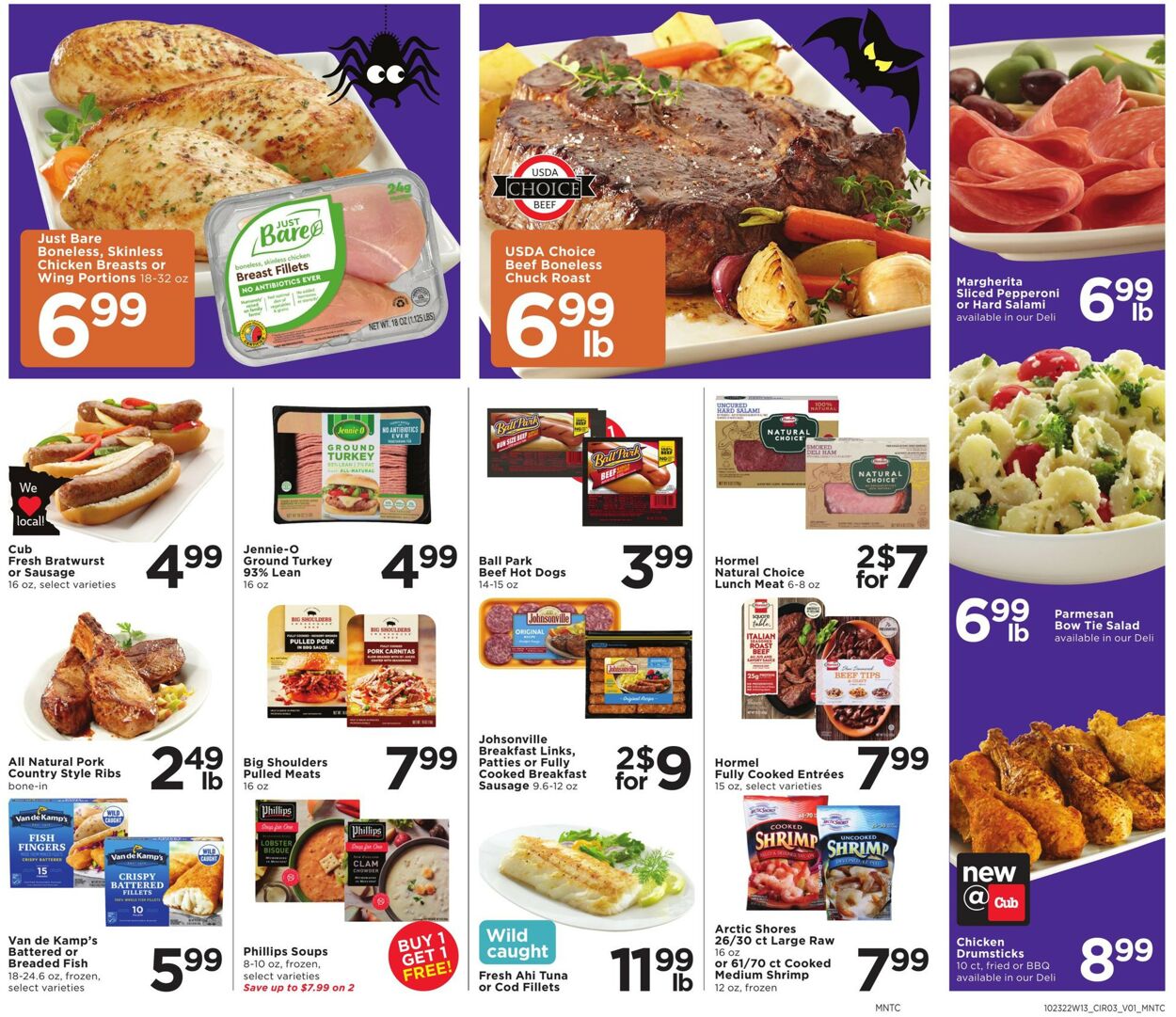 Catalogue Cub Foods from 10/23/2022