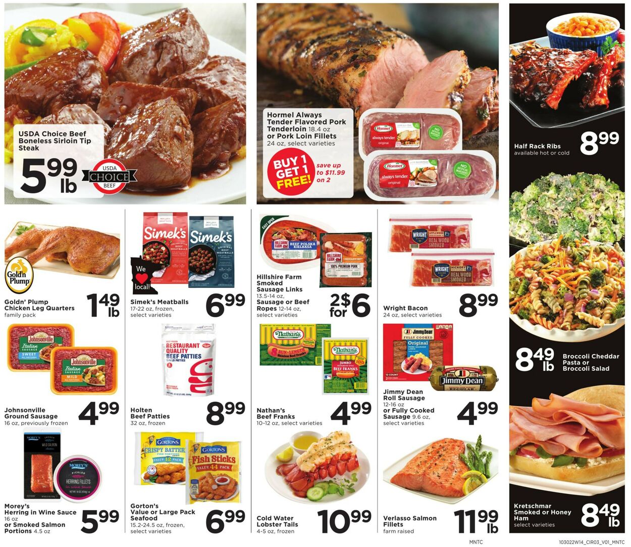 Catalogue Cub Foods from 10/30/2022