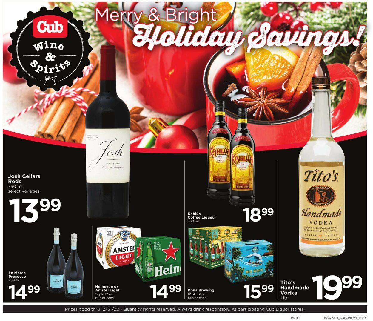 Catalogue Cub Foods from 12/04/2022