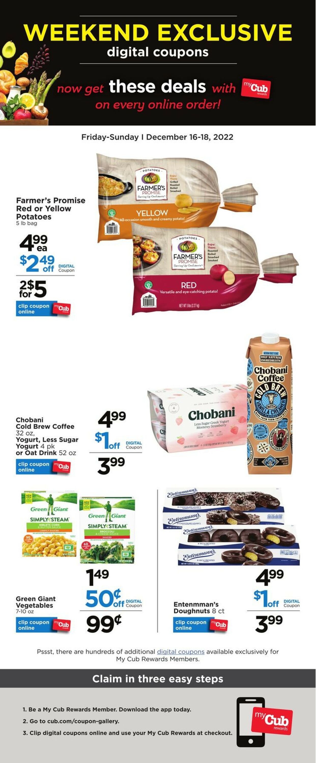 Catalogue Cub Foods from 12/16/2022