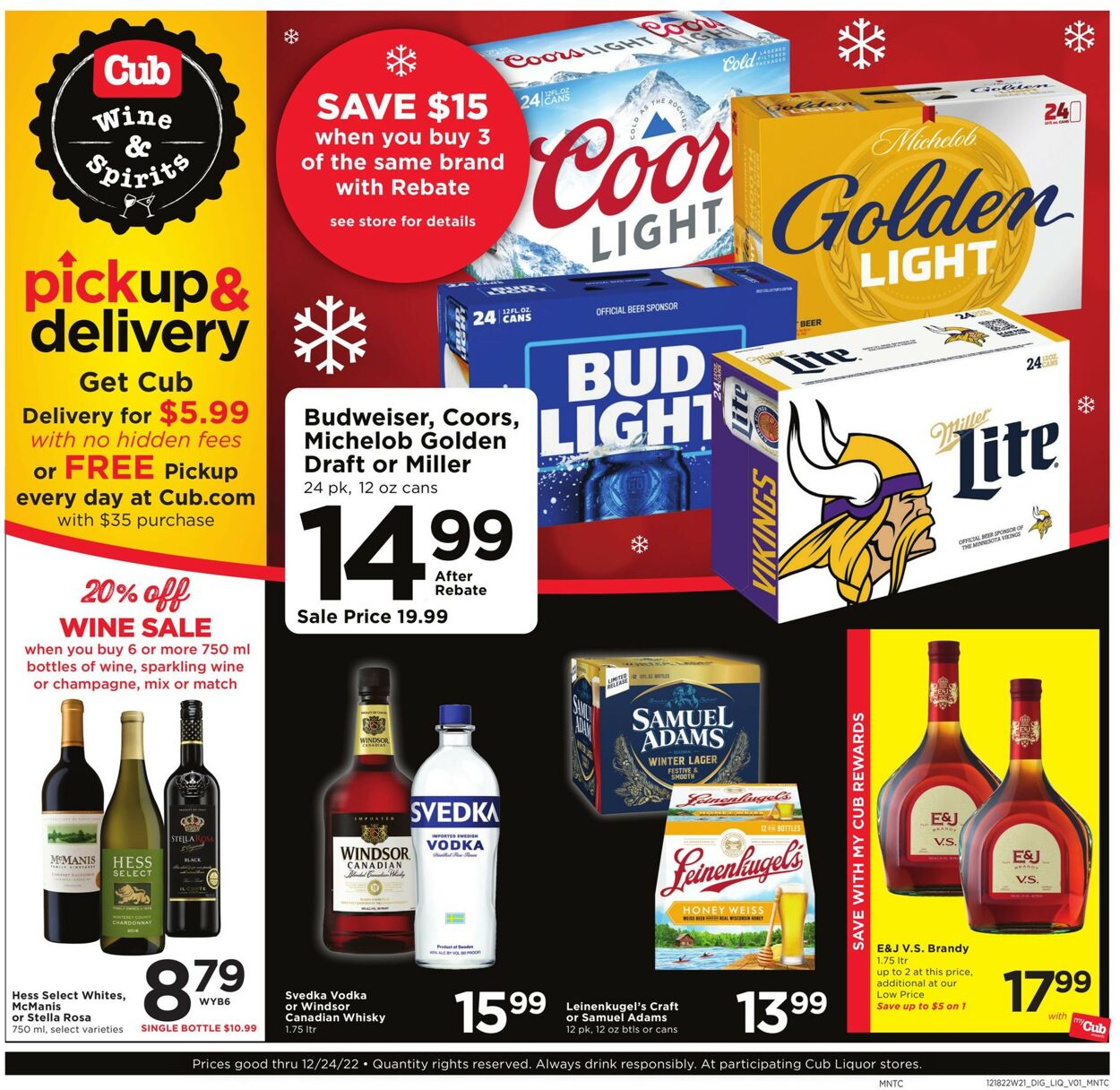 Catalogue Cub Foods from 12/18/2022