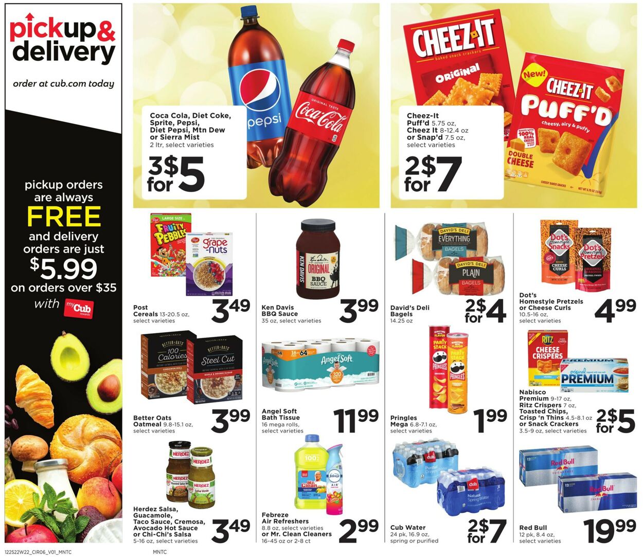 Catalogue Cub Foods from 12/25/2022