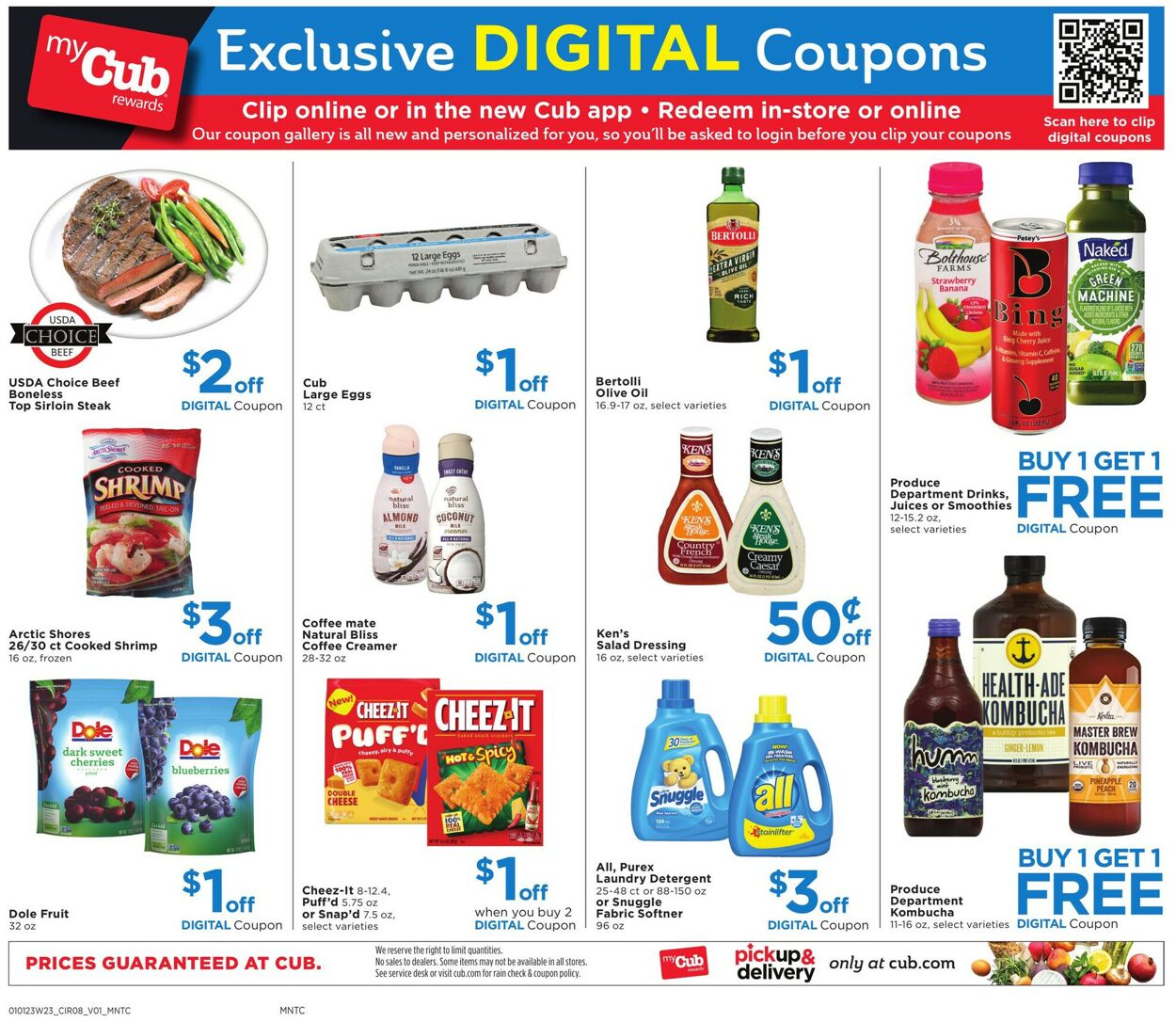 Catalogue Cub Foods from 01/01/2022