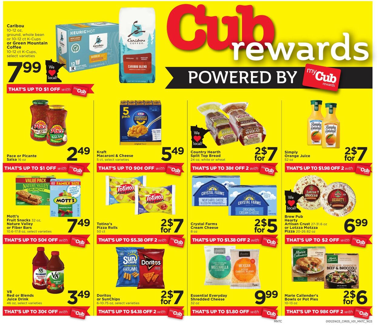 Catalogue Cub Foods from 01/01/2022