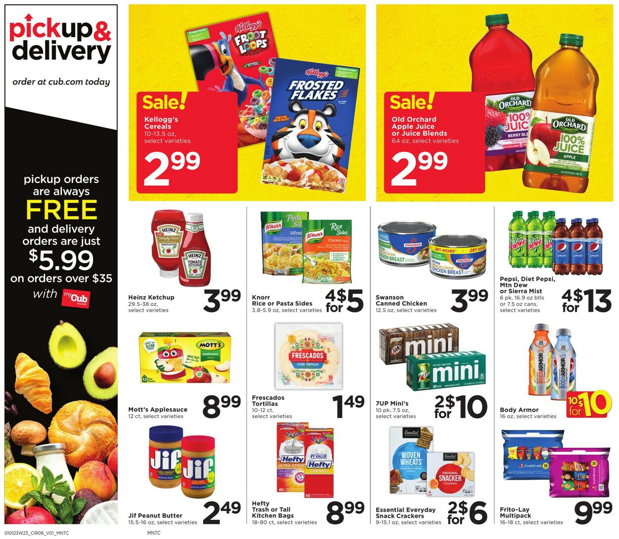 Catalogue Cub Foods from 01/01/2022