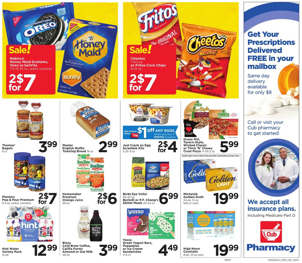 Catalogue Cub Foods from 01/01/2022