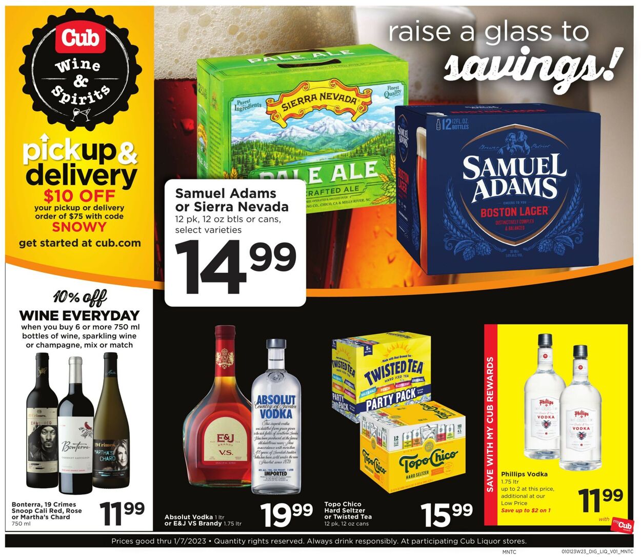 Catalogue Cub Foods from 01/01/2022