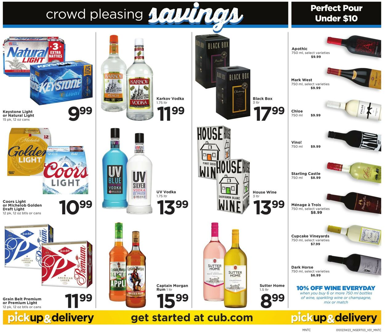 Catalogue Cub Foods from 01/01/2022