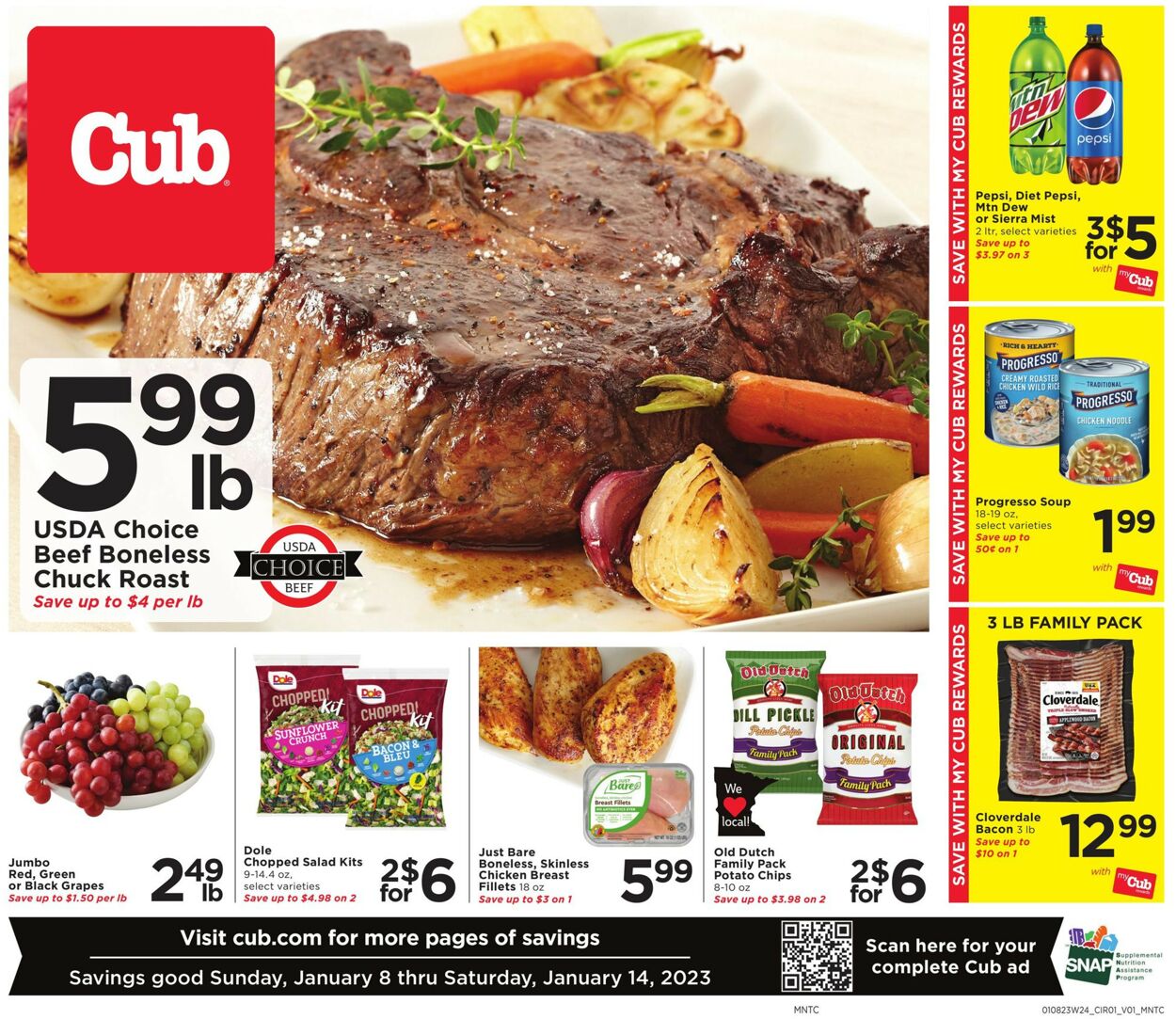 Catalogue Cub Foods from 01/08/2023