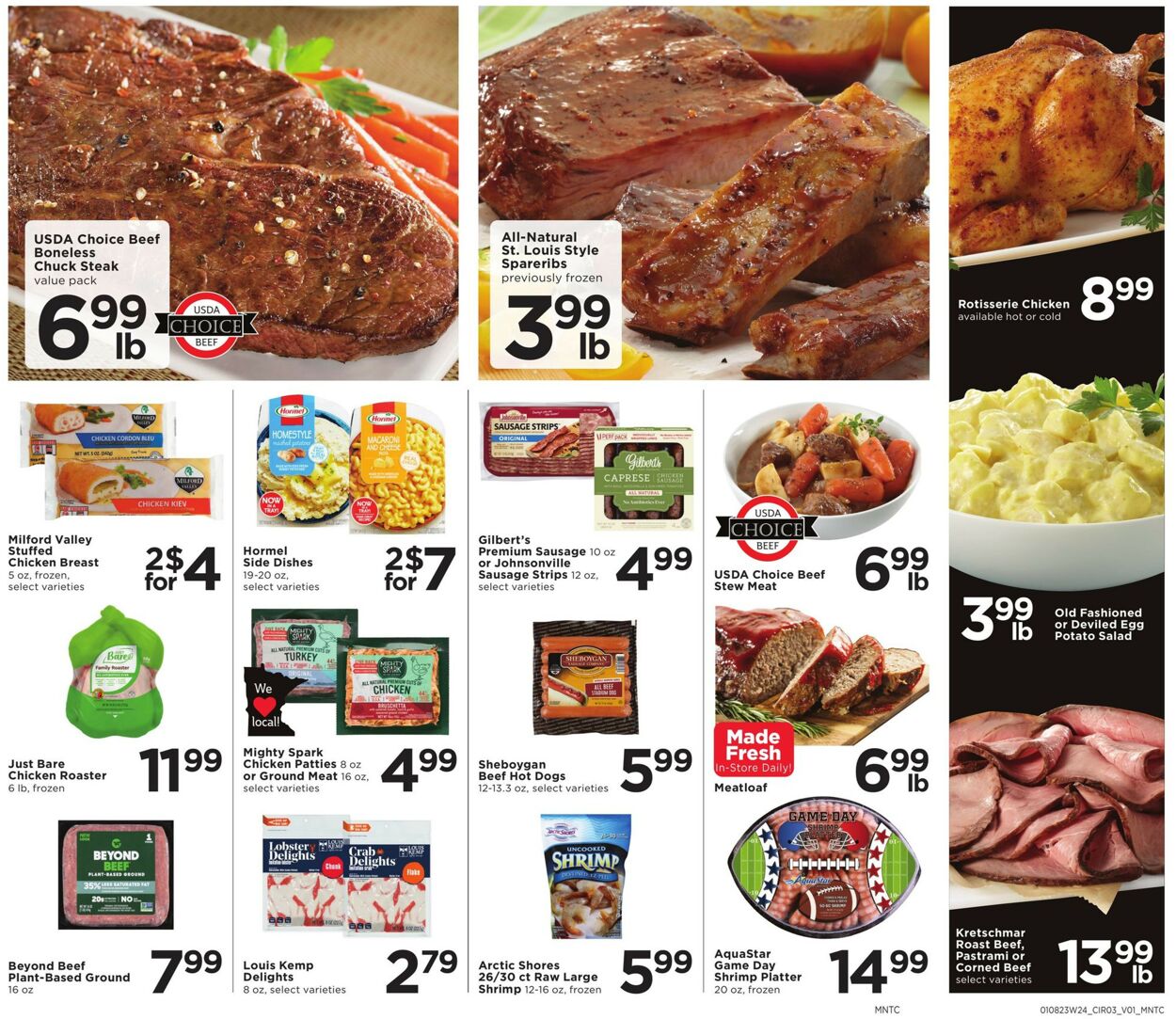 Catalogue Cub Foods from 01/08/2023