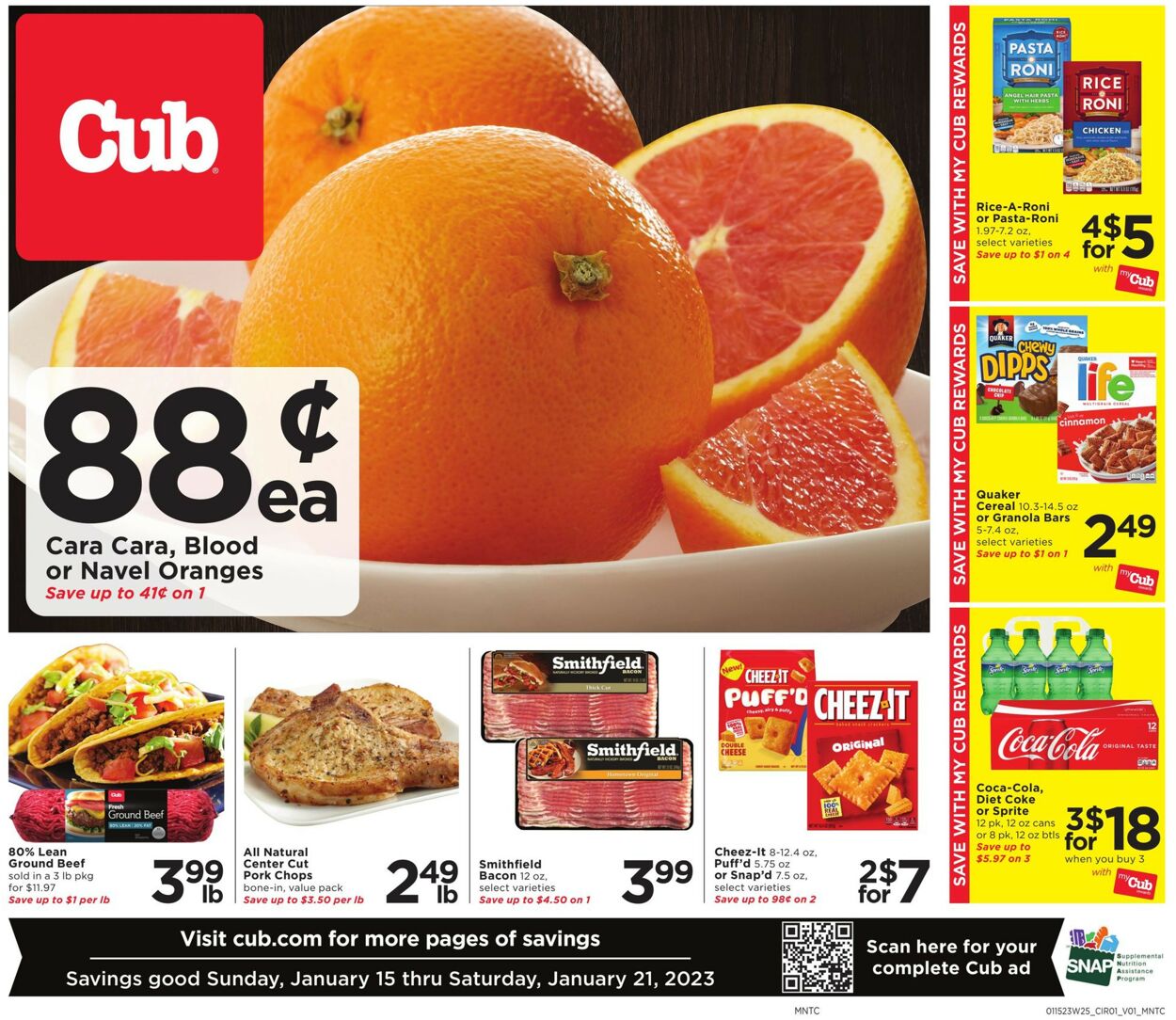 Catalogue Cub Foods from 01/15/2023