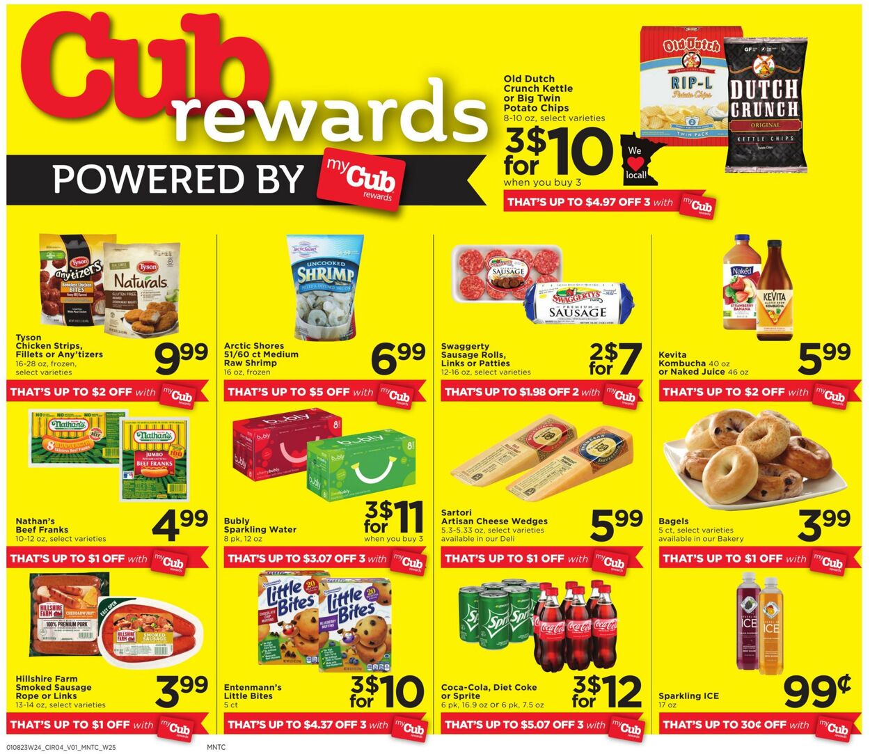 Catalogue Cub Foods from 01/15/2023