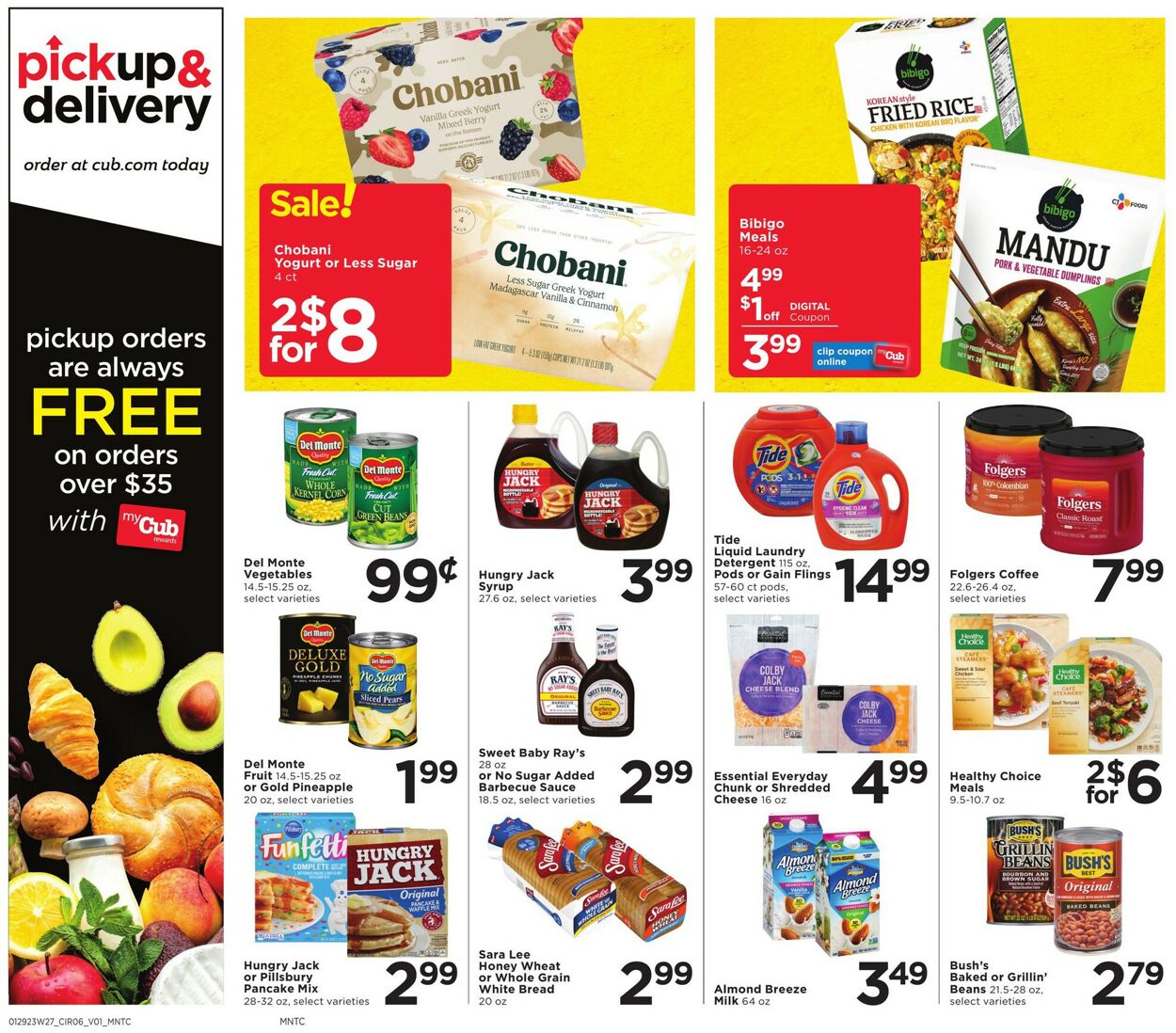 Catalogue Cub Foods from 01/29/2023