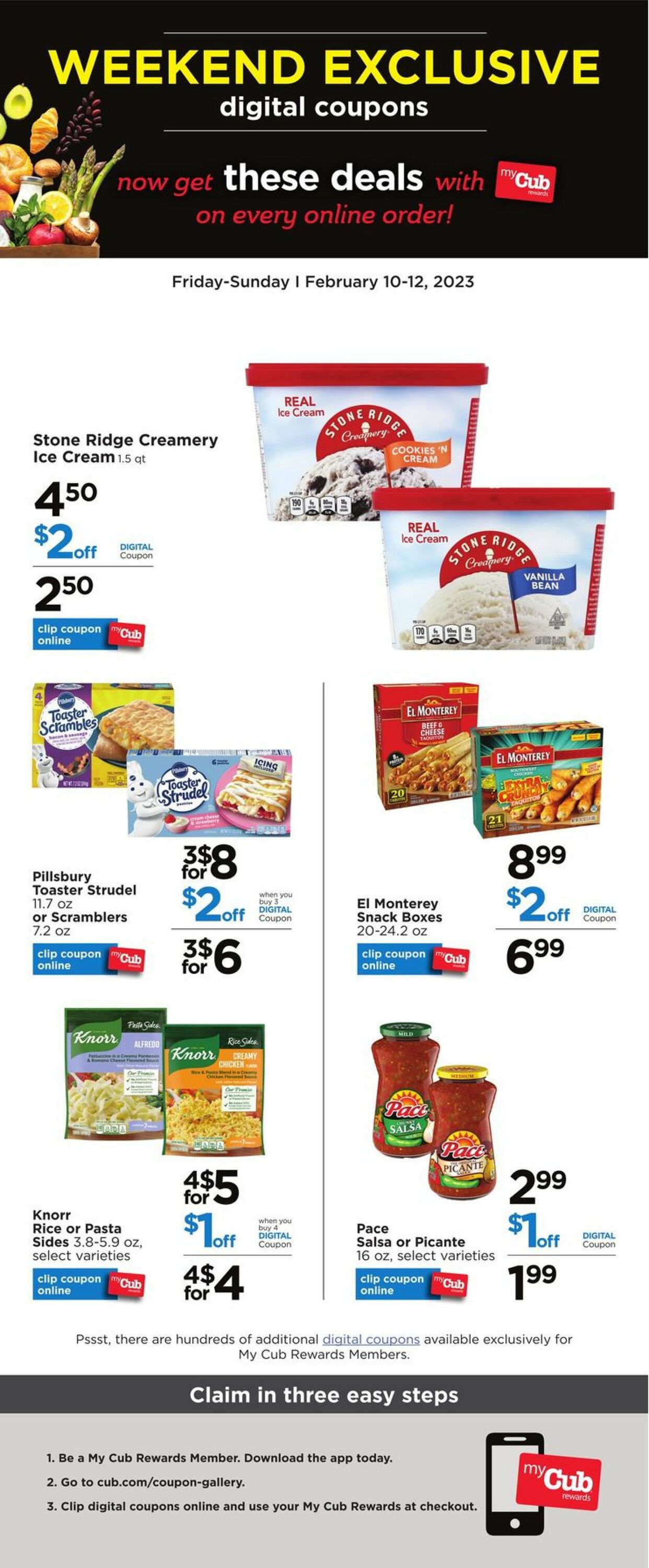 Catalogue Cub Foods from 02/10/2023