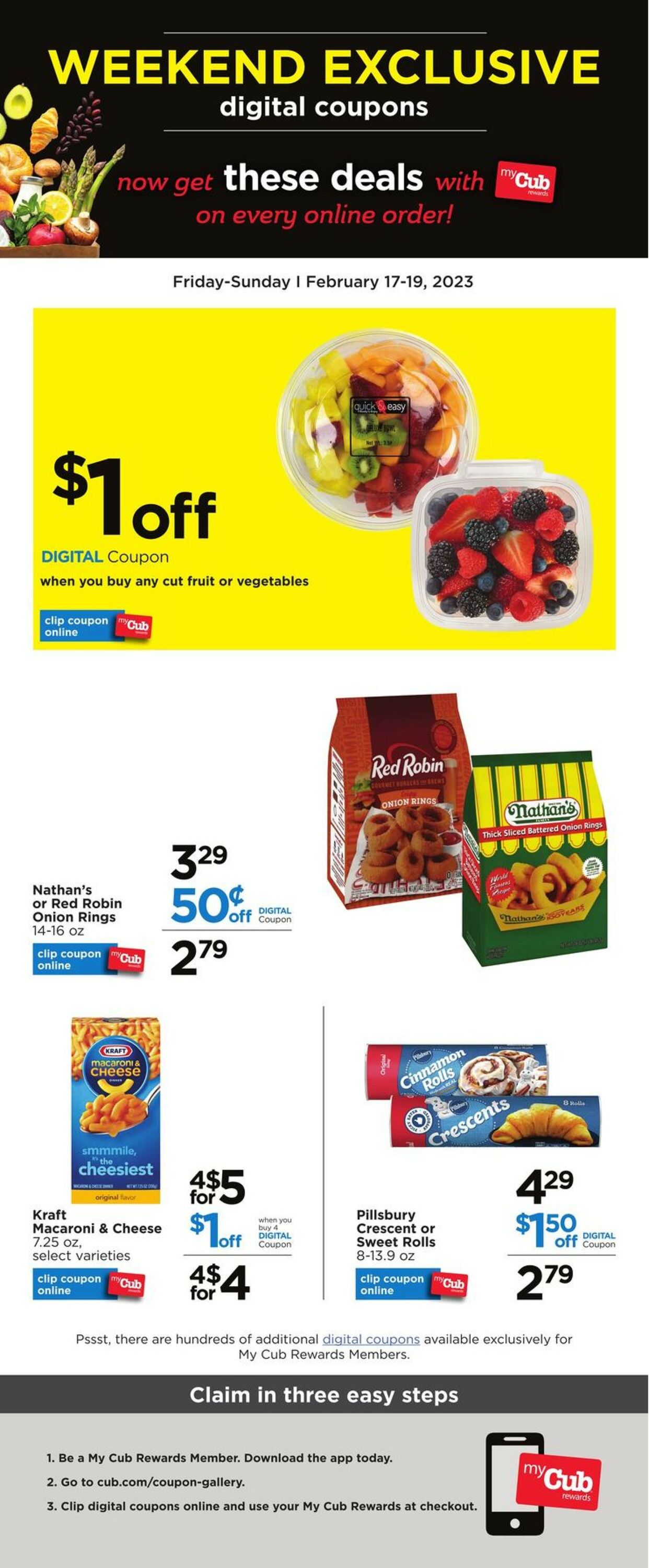 Catalogue Cub Foods from 02/17/2023