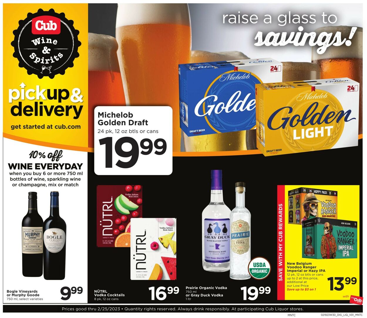 Catalogue Cub Foods from 02/19/2023
