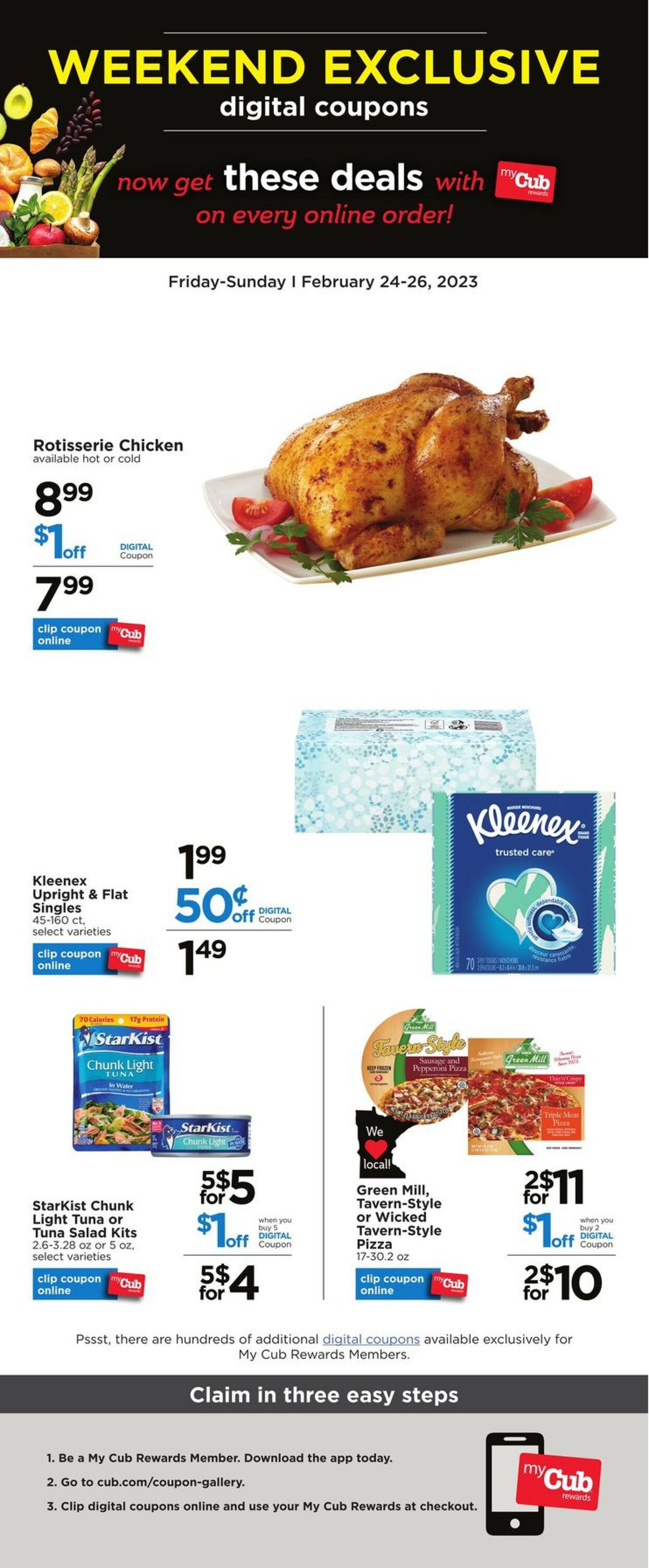 Catalogue Cub Foods from 02/24/2023