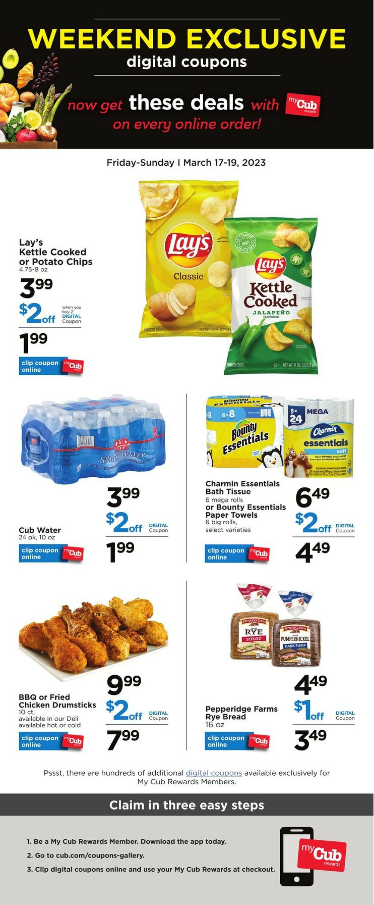 Catalogue Cub Foods from 03/17/2023