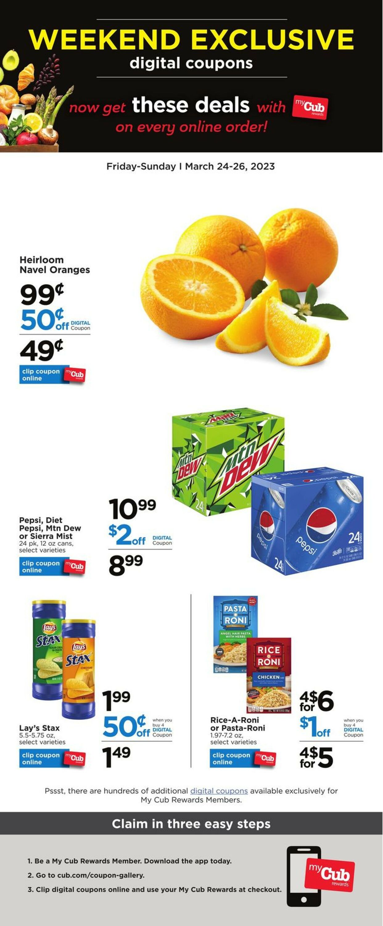 Catalogue Cub Foods from 03/24/2023
