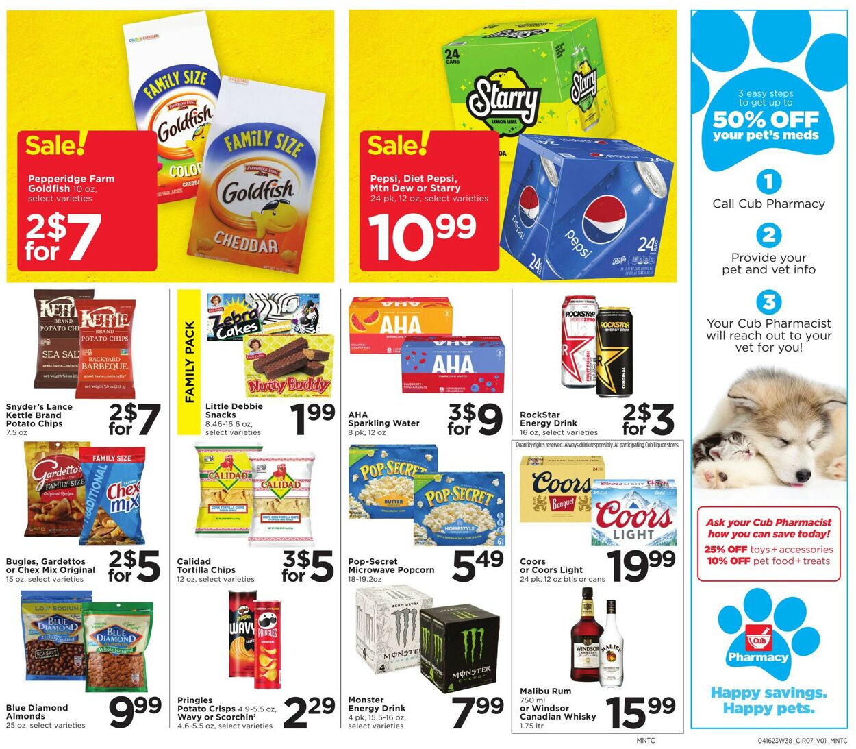 Catalogue Cub Foods from 04/16/2023