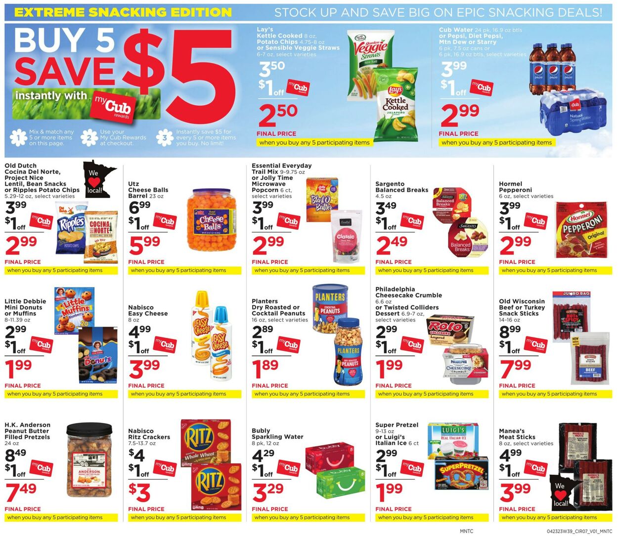 Catalogue Cub Foods from 04/23/2023