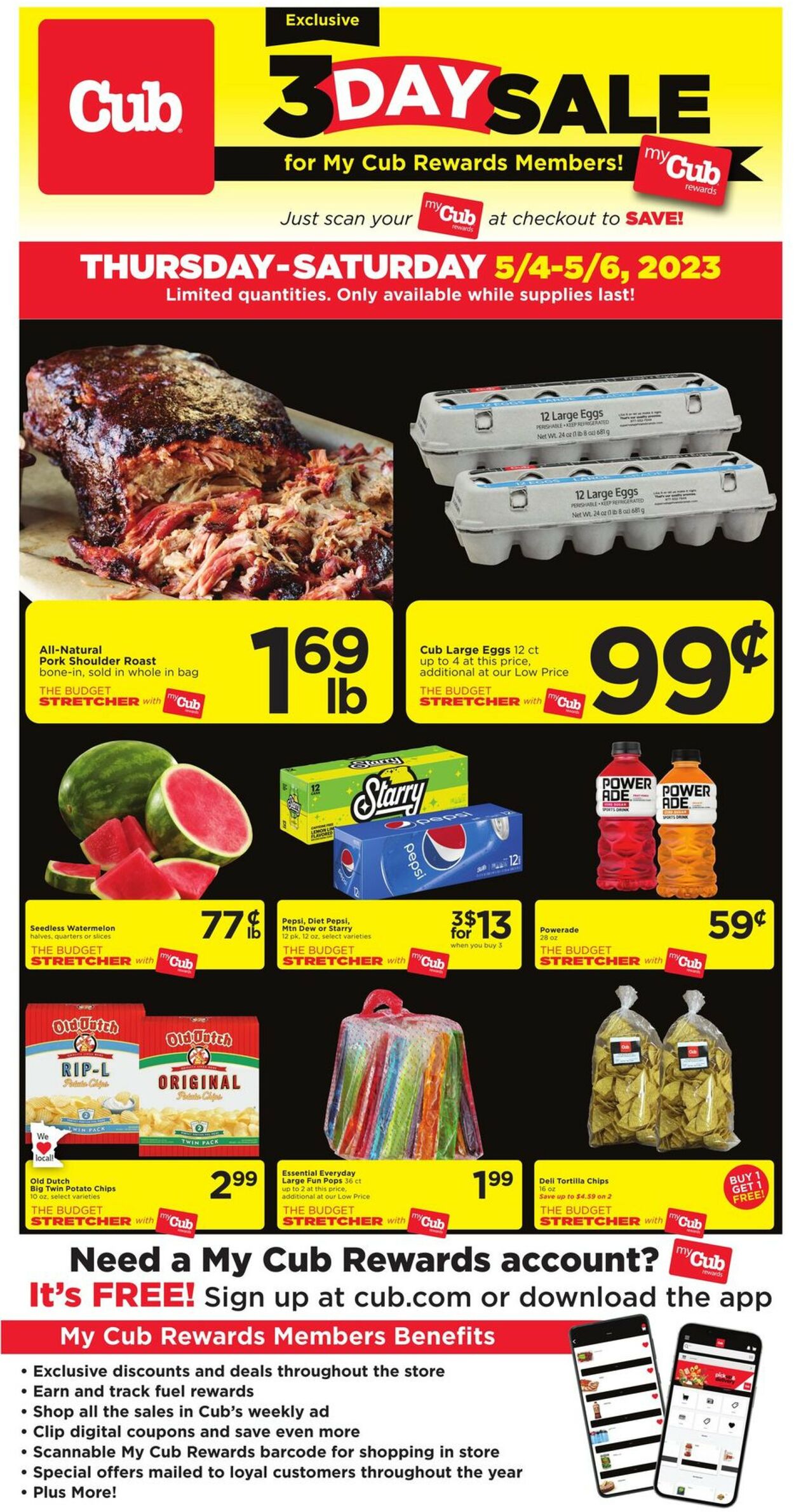 Catalogue Cub Foods from 05/04/2023