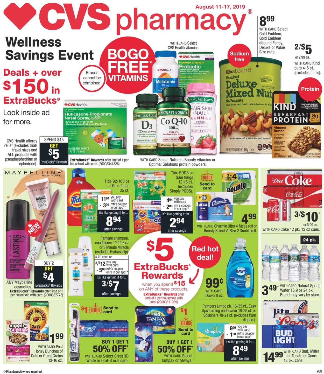 Catalogue CVS Pharmacy from 08/11/2019