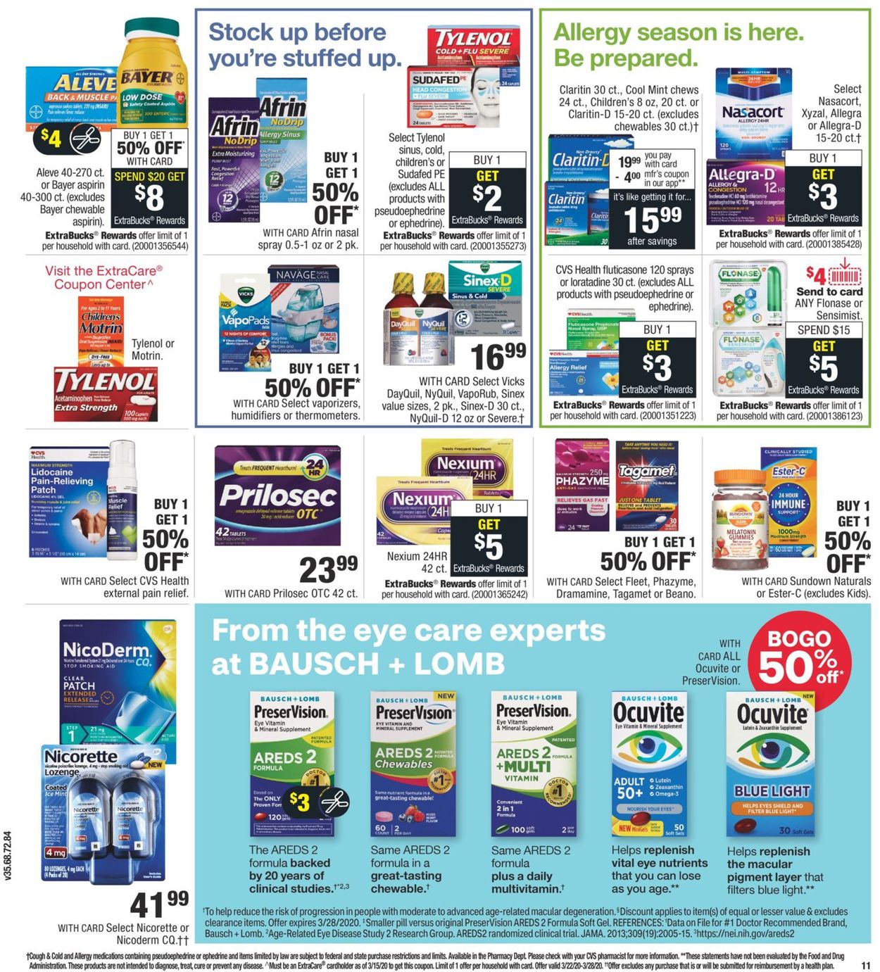 Catalogue CVS Pharmacy from 03/22/2020