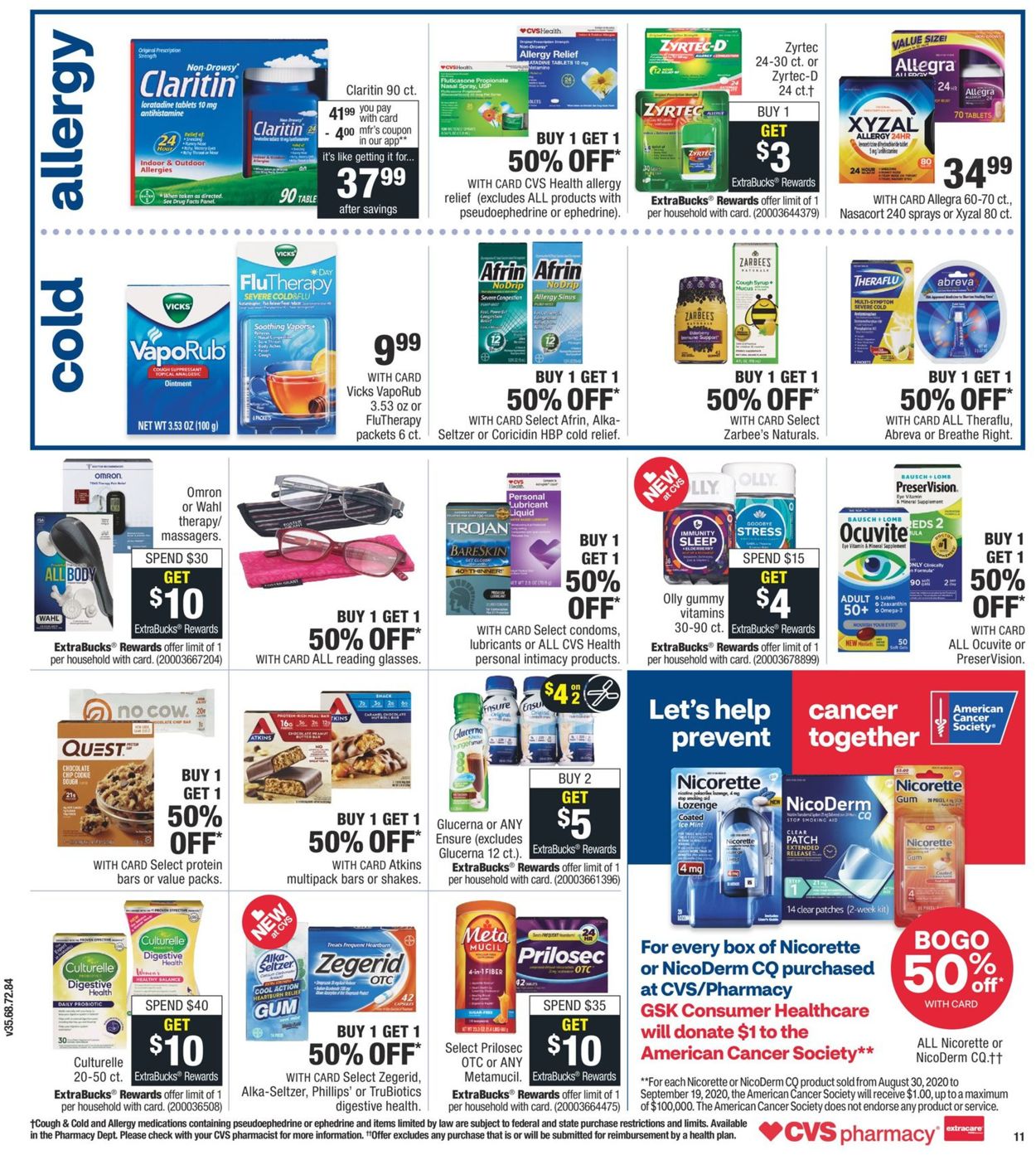Catalogue CVS Pharmacy from 08/30/2020