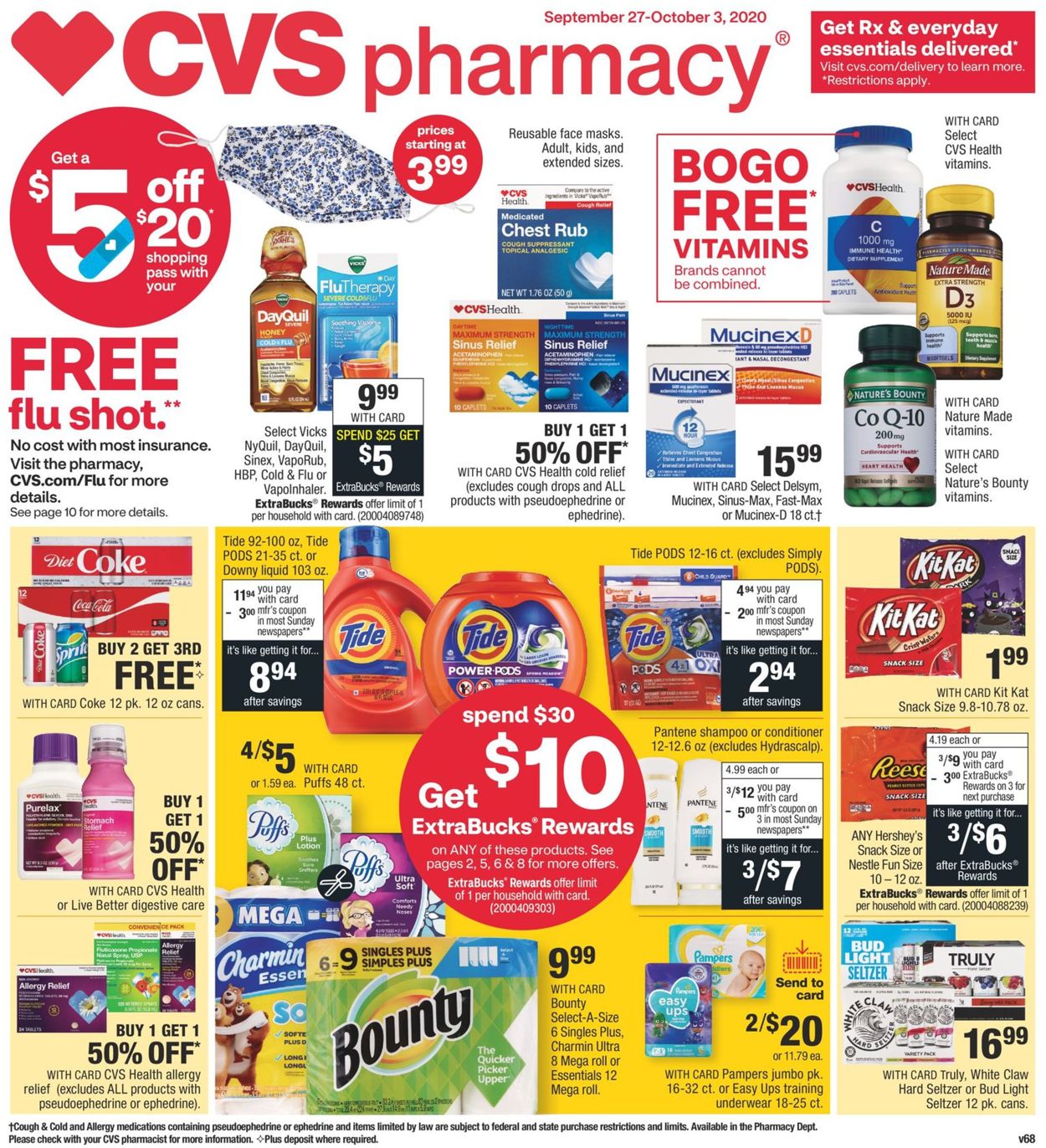 Catalogue CVS Pharmacy from 09/27/2020