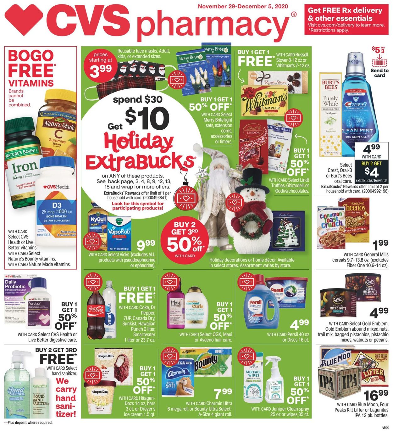 Catalogue CVS Pharmacy Black Friday 2020 from 11/29/2020