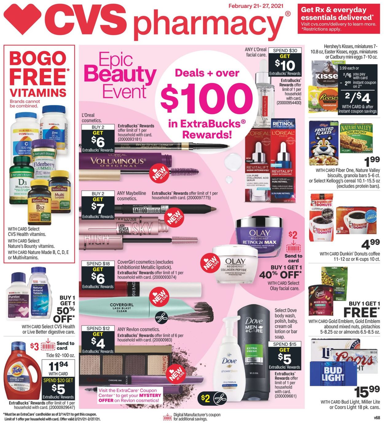 Catalogue CVS Pharmacy from 02/21/2021