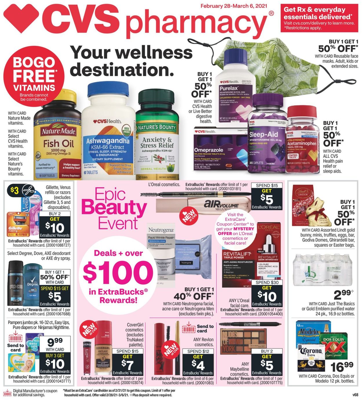 Catalogue CVS Pharmacy from 02/28/2021