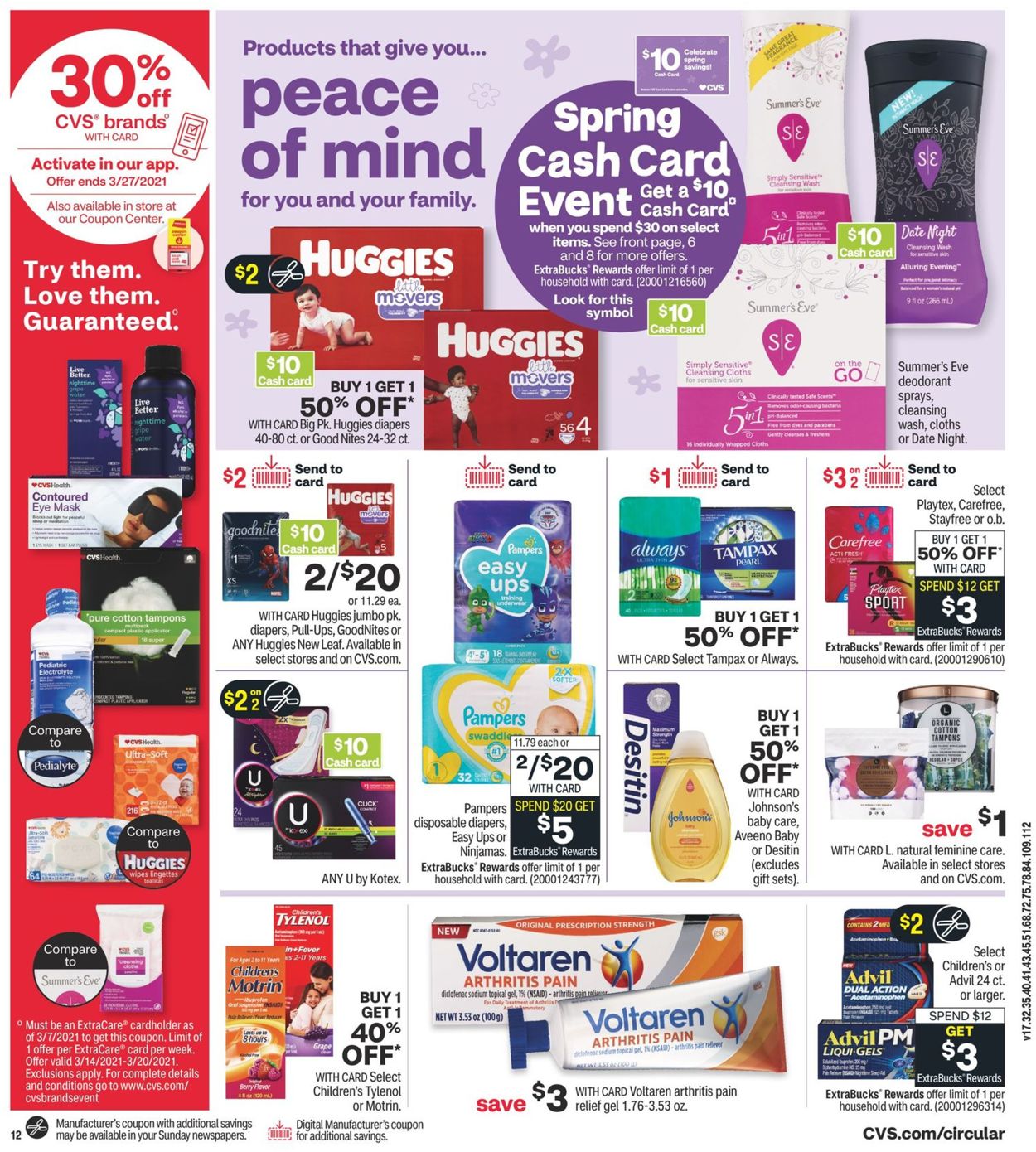 Catalogue CVS Pharmacy from 03/14/2021