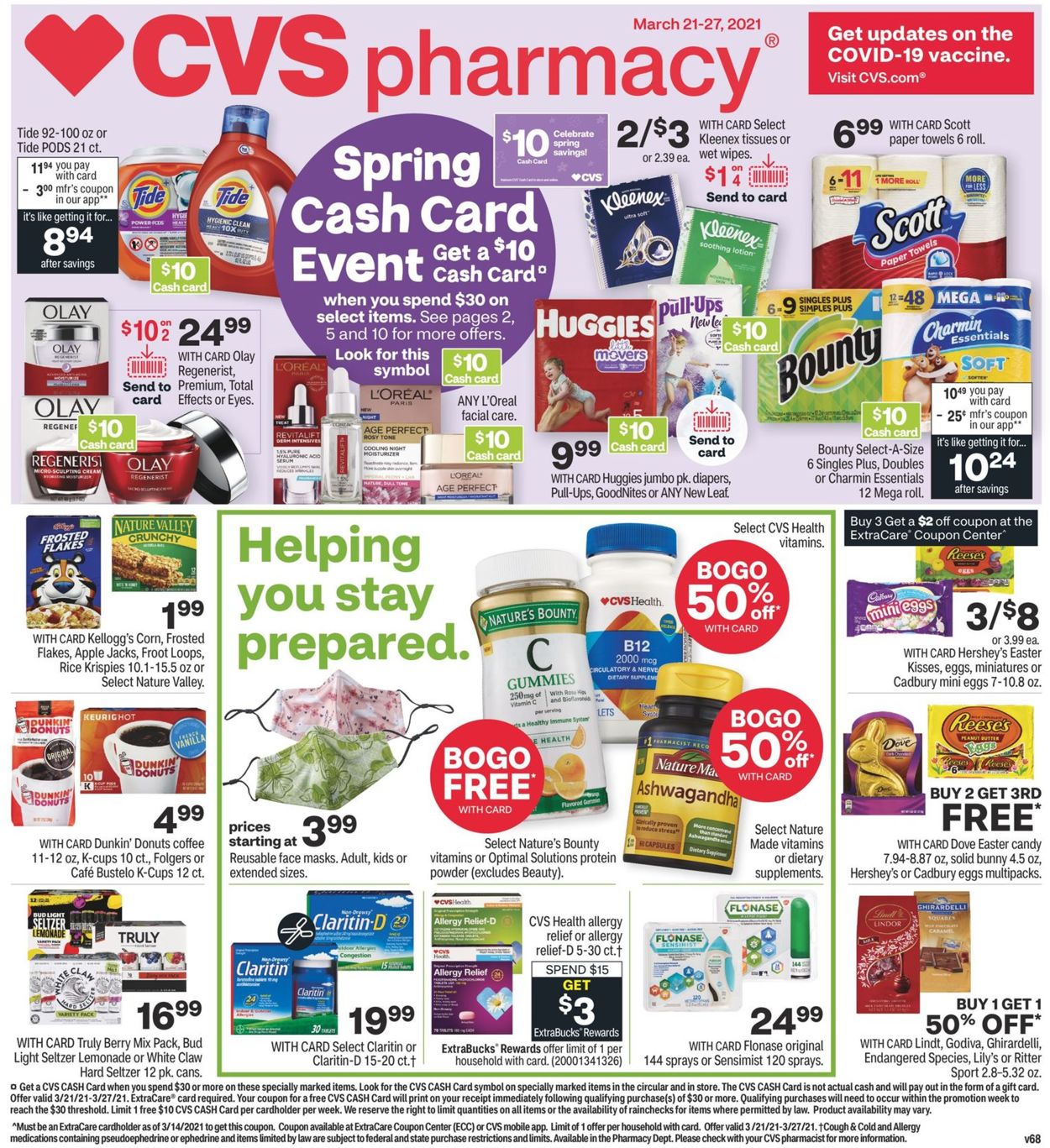 Catalogue CVS Pharmacy - Easter 2021 Ad from 03/21/2021