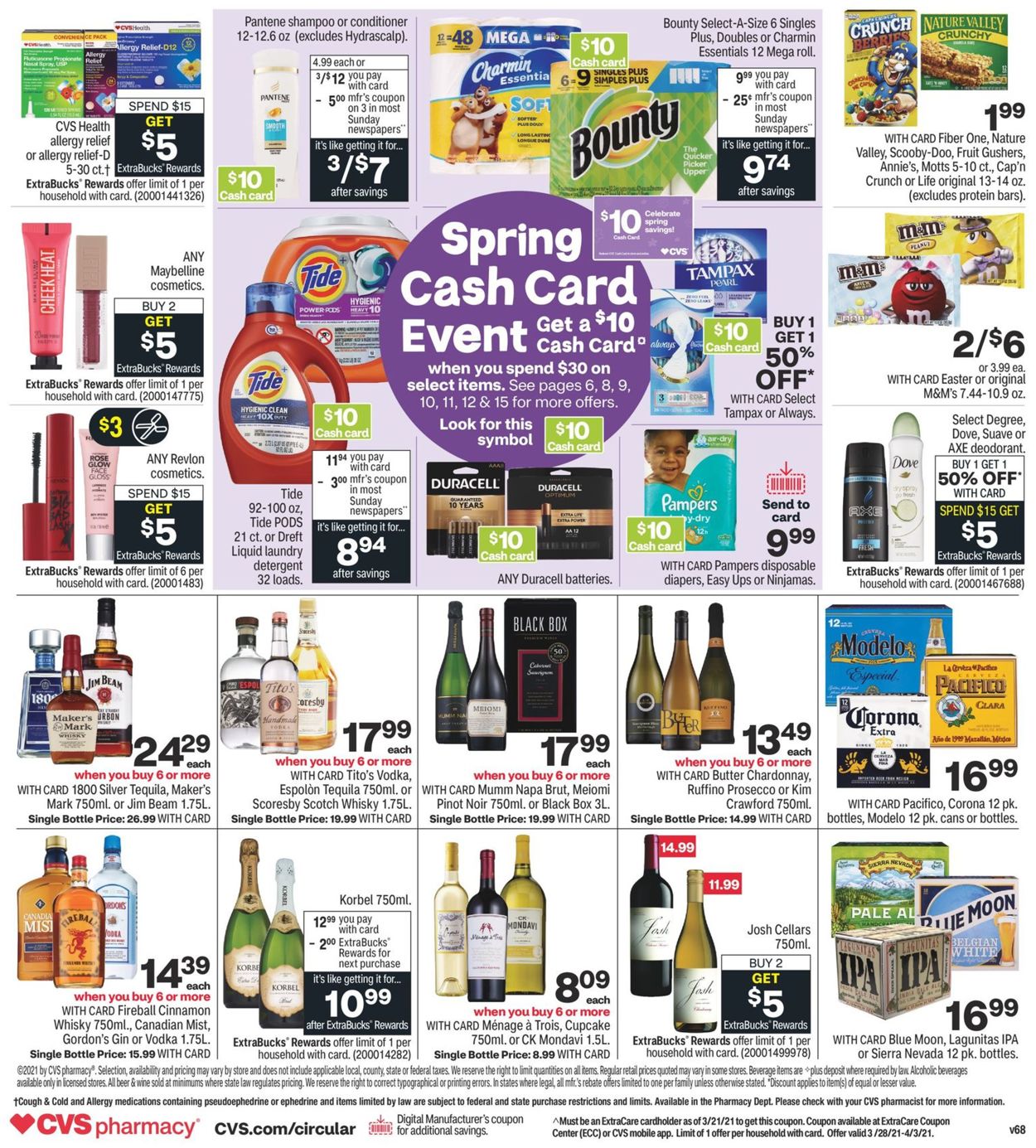Catalogue CVS Pharmacy - Easter 2021 Ad from 03/28/2021