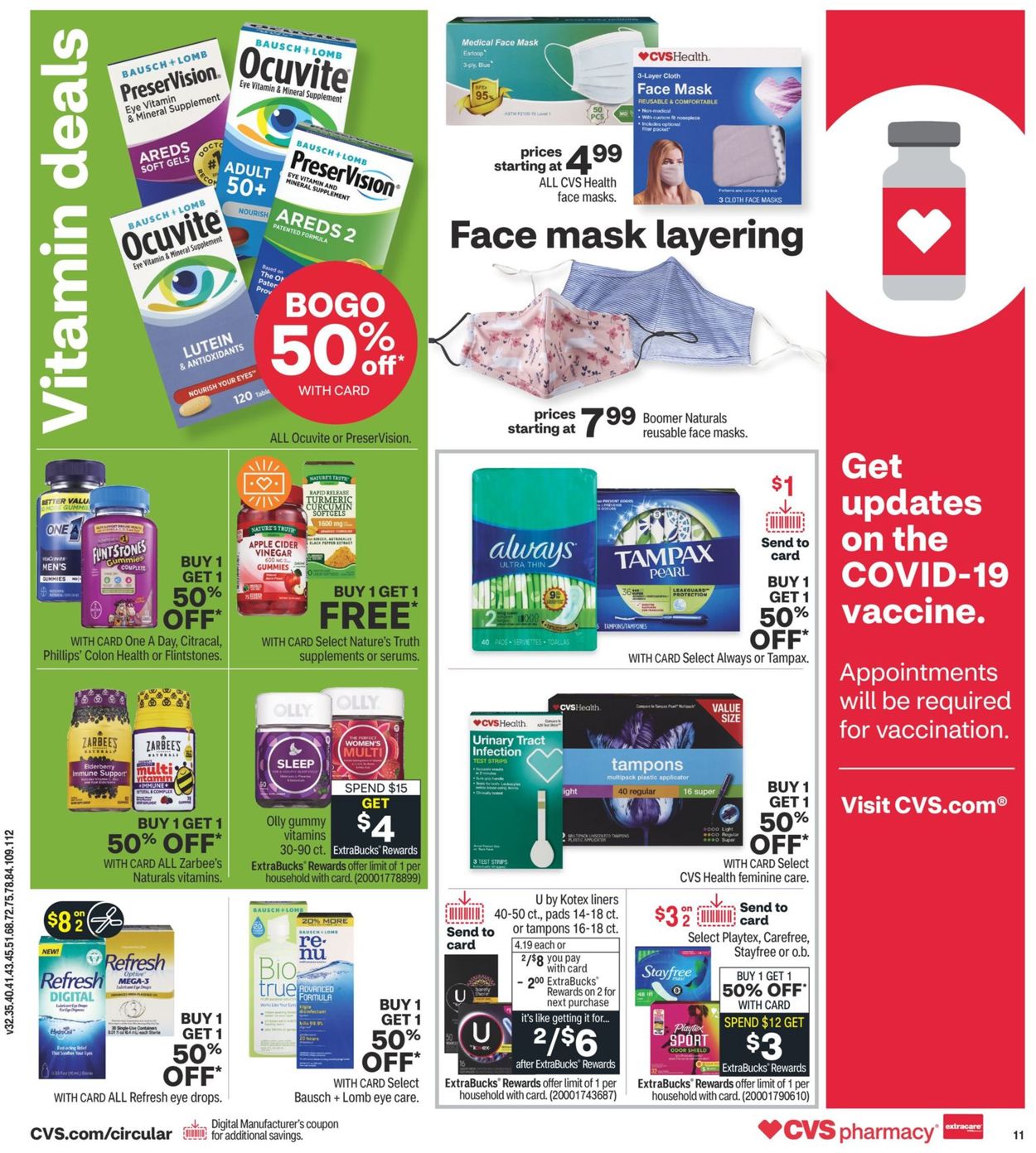Catalogue CVS Pharmacy from 04/18/2021