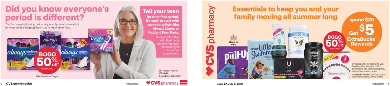 Catalogue CVS Pharmacy from 06/27/2021