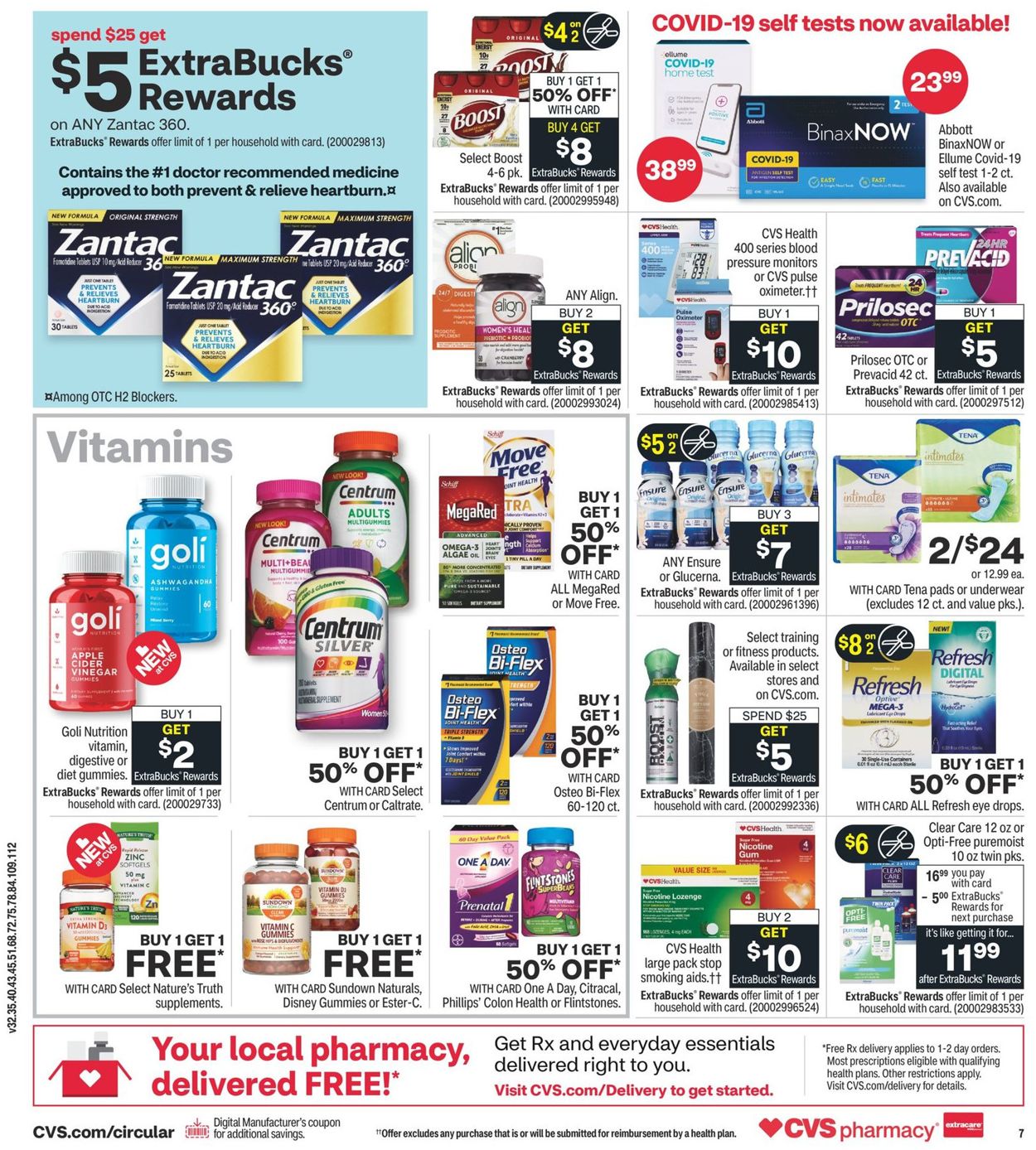 Catalogue CVS Pharmacy from 07/11/2021