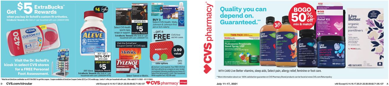 Catalogue CVS Pharmacy from 07/11/2021