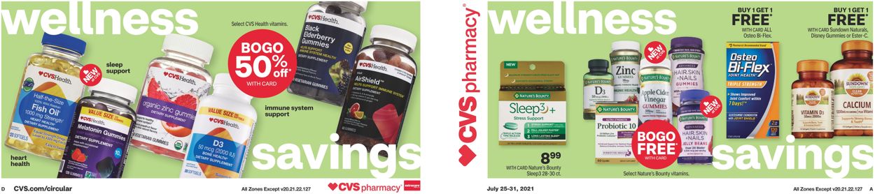 Catalogue CVS Pharmacy from 07/25/2021