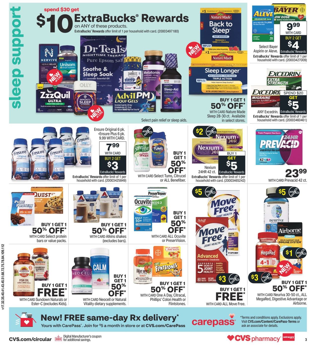 Catalogue CVS Pharmacy from 08/15/2021