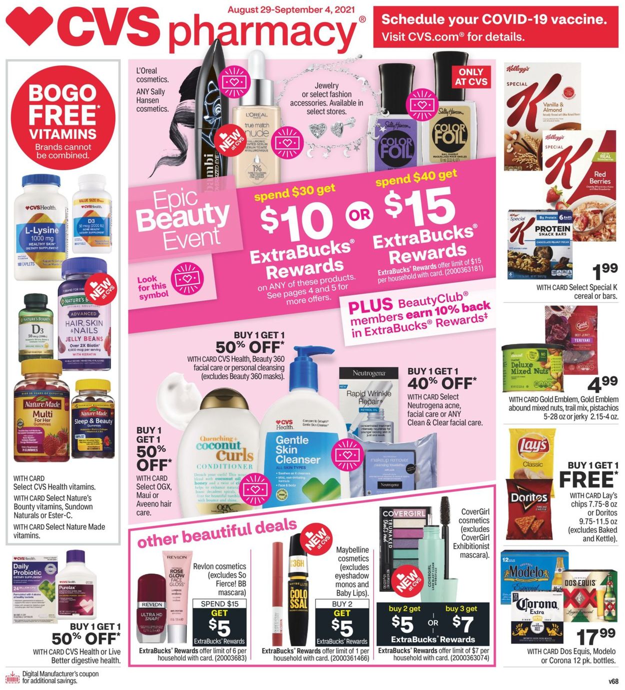 Catalogue CVS Pharmacy from 08/29/2021