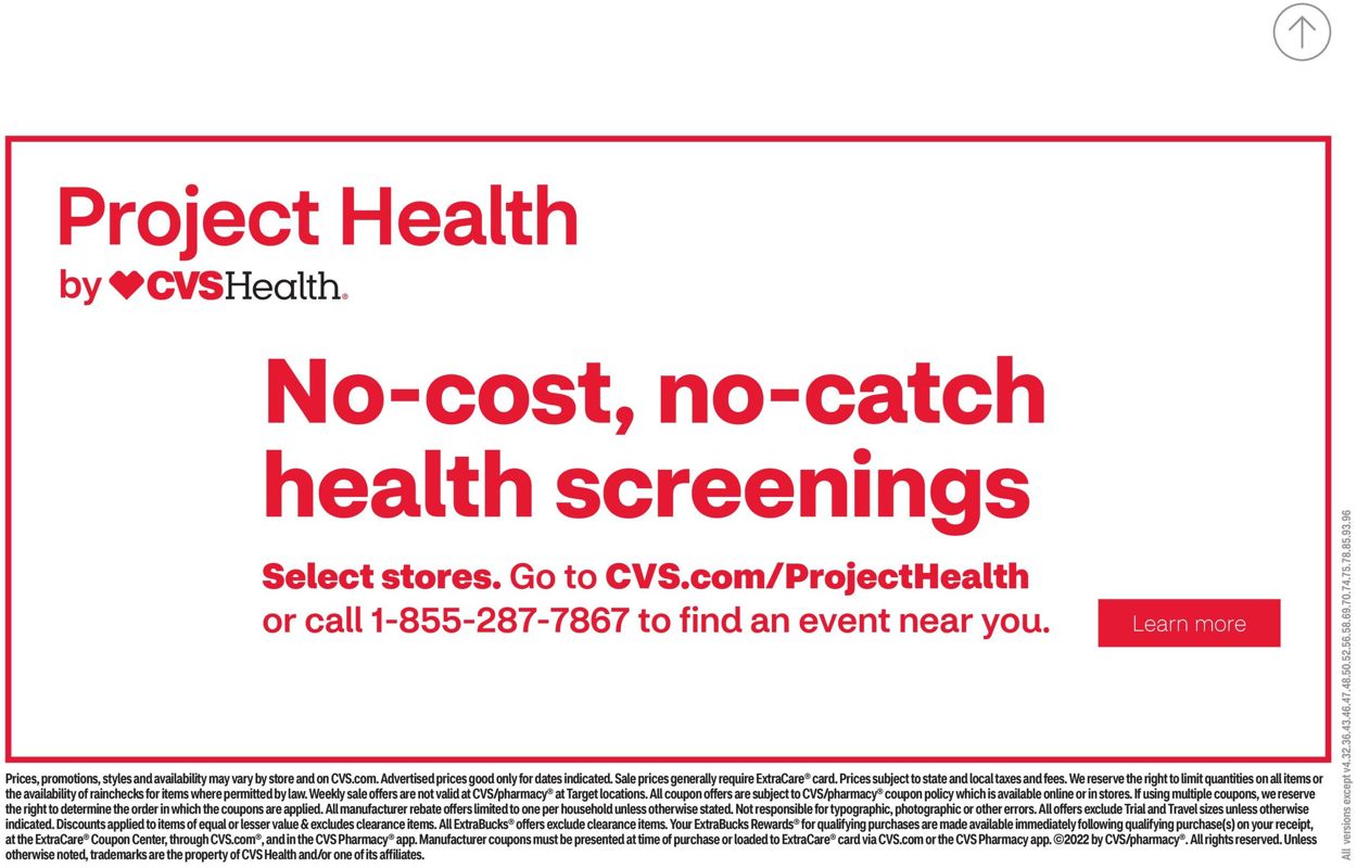 Catalogue CVS Pharmacy from 05/22/2022