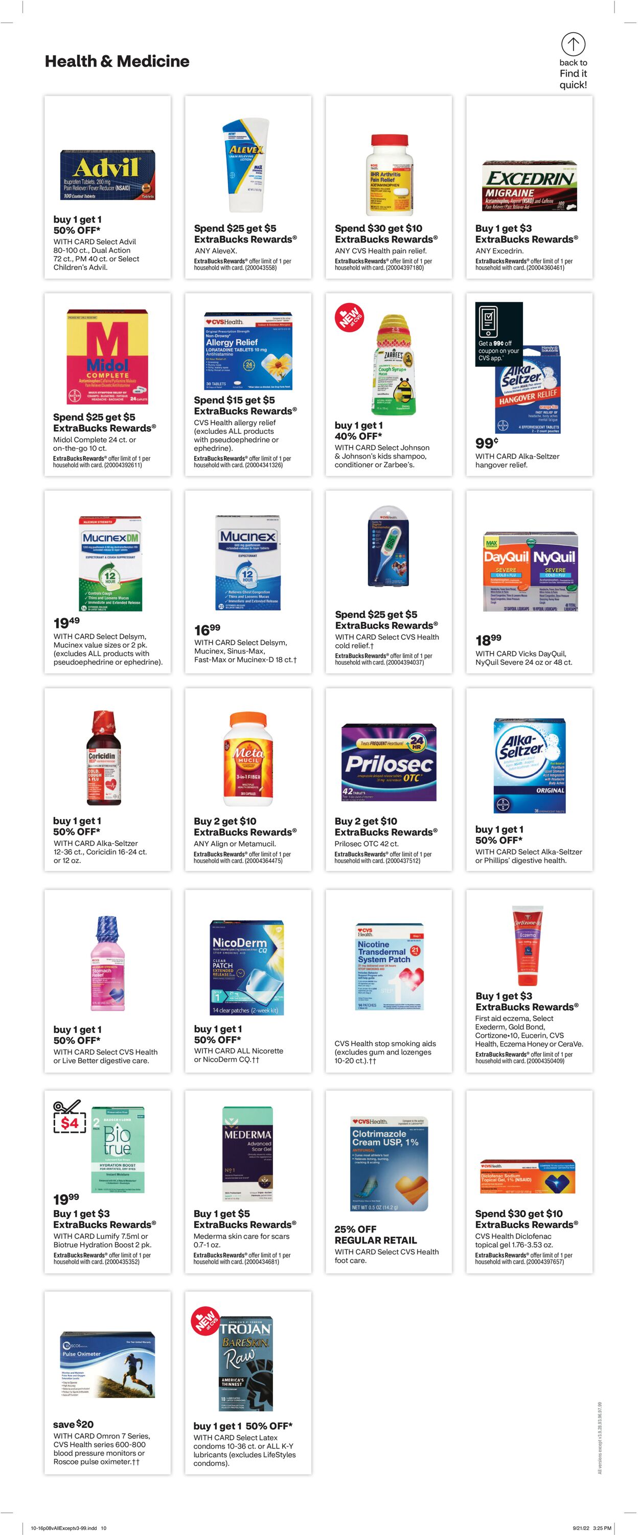 Catalogue CVS Pharmacy from 10/16/2022