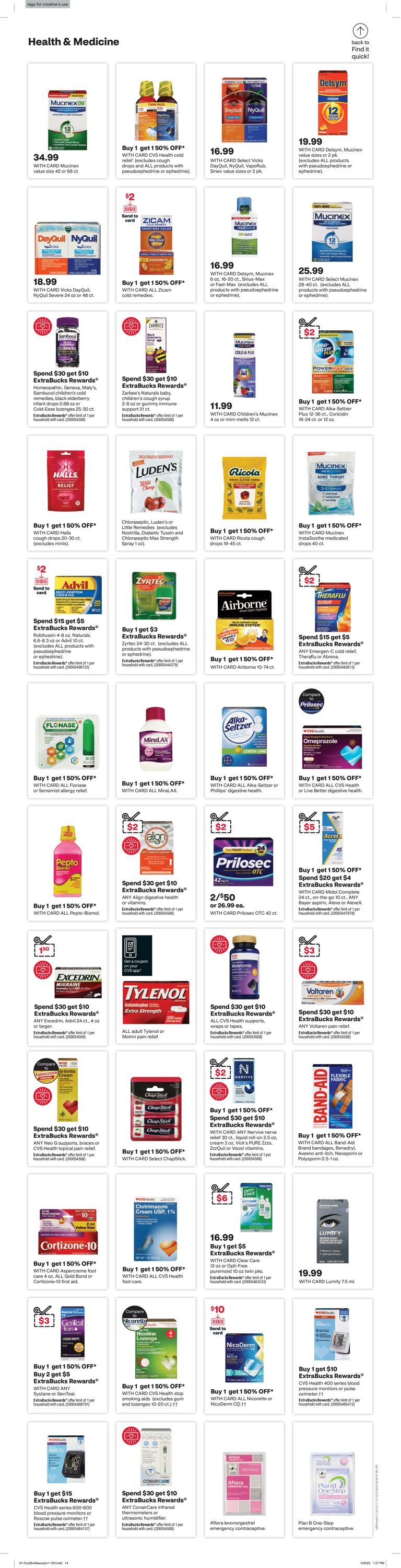 Catalogue CVS Pharmacy from 01/01/2023