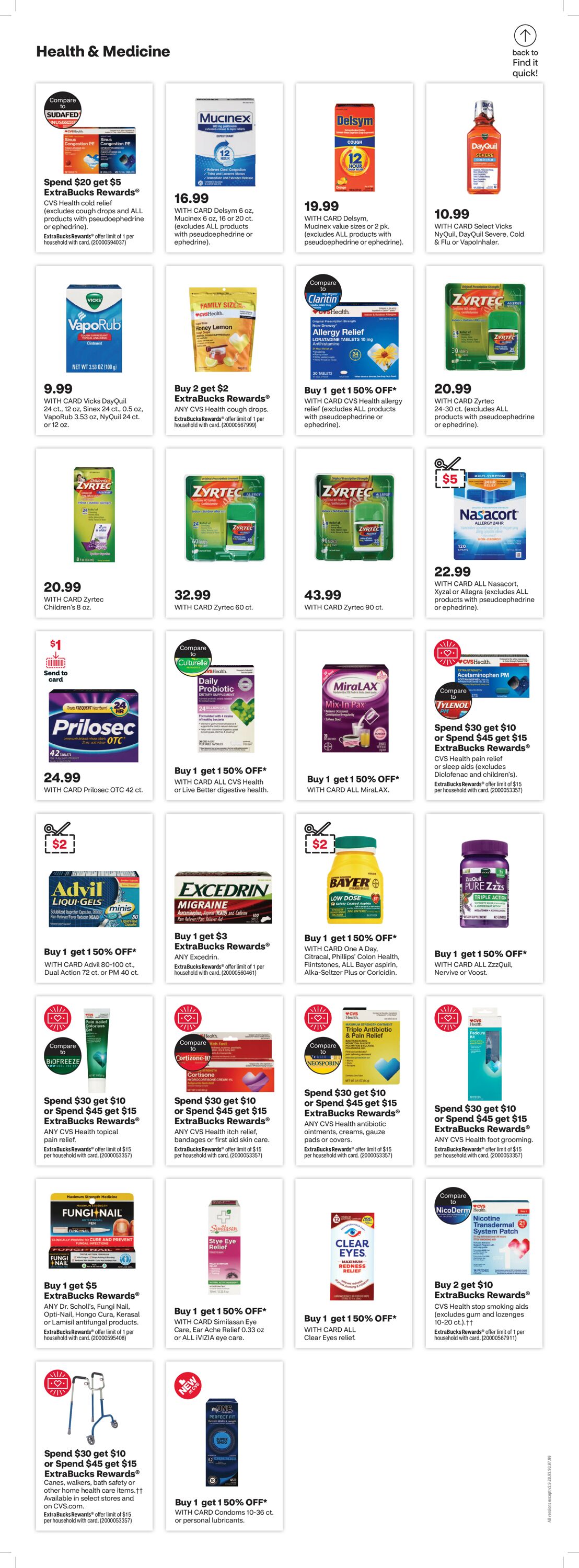 Catalogue CVS Pharmacy from 01/29/2023
